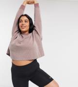 Nike - Yoga Plus Statement - Sweatshirt i lyserød