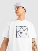 Leon Karssen Boxcat Scribble T-shirt hvid
