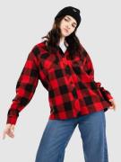 Empyre Akrin Oversized Plaid Flannel Skjorte mønster