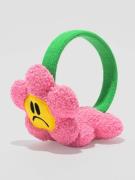 A.Lab Sad Flower Earmuffs Beanie pink