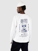 Denim Project Panda Oversized Langærmet t-shirt sort