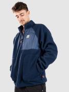 Passenger Offgrid 2.0 Zip 1/2 Recycled Sherpa Jacket blå