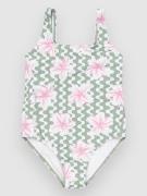 Roxy Party Waves Kids Bikini grøn