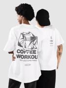 Another Cotton Lab Coffee And Workout Oversized T-shirt hvid