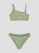 Roxy Beach Check Kids Bikini grøn