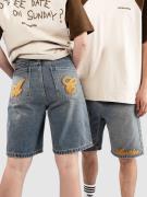 Another Cotton Lab Acl Logo Shorts blå