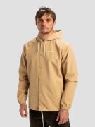 Quiksilver Rain Cloud Hooded Coach Jakke brun