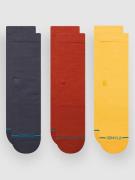 Stance Icon 3 Pack Strømper blå