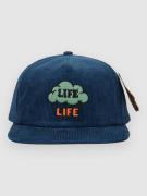 The Dudes Life Unstructured 5 Panel Kasket blå