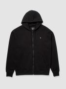 Volcom Single Stone Hættetrøje med lynlås sort
