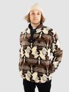 Volcom Error92 Mock Neck Half-Zip Fleecepullover brun