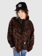 Carhartt WIP Elliot High Neck Liner Half-Zip Fleecepullover camouflage