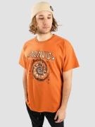 Dravus Earth Salutations T-shirt orange