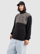 Quiksilver Taped Off Polar Half-Zip Fleecepullover sort