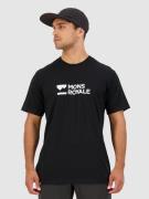 Mons Royale Icon Merino Classic T-shirt sort