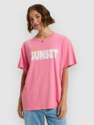 Roxy Sunnyoversize Easy T-shirt pink