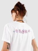 Empyre Floral Surfin T-shirt hvid