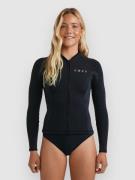 Roxy 1.0 Swell Natural Front Zip Surfjakke mønster