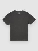 Volcom Solid Stone Emb T-shirt sort