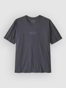 Patagonia 95 Oval Logo Oversized T-shirt blå