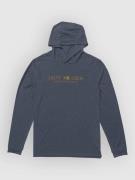 Salty Crew Flagship Hood Sunshirt Longsleeve Lycra blå