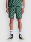 RVCA AF Checker Shorts grøn