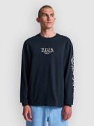 RVCA Retract Langærmet t-shirt sort