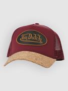 Von Dutch Ashfield Trucker Kasket rød