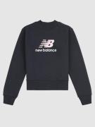 New Balance Ft Stacked Logo Crew Kids Sweater blå