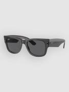 Ray-Ban Mega Wayfarer Transparent Black Solbriller sort