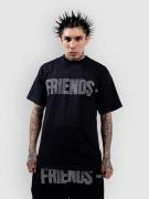 VLONE Friends Rhinestone T-shirt sort