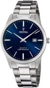 Festina Herreur F20511-3 Blå/Stål Ø39 mm