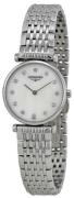 Longines Dameur L4.209.4.87.6 Grande Classique Hvid/Stål Ø24 mm