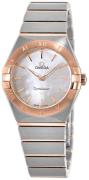 Omega Dameur 131.20.28.60.05.001 Constellation Quartz 28Mm Hvid/18