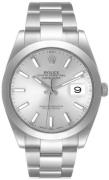 Rolex Herreur 126300-0003 Datejust 41 Sølvfarvet/Stål Ø41 mm