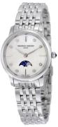 Frederique Constant Dameur FC-206MPWD1S6B Classics Hvid/Stål Ø30 mm