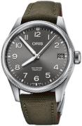 Oris Herreur 01 751 7761 4063-07 3 20 03LC Aviation Grå/Læder Ø41