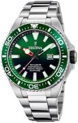 Festina Herreur F20663-2 Diver Grøn/Stål Ø46 mm