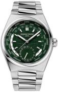 Frederique Constant Herreur FC-718GR4NH6B Highlife Grøn/Stål Ø41 mm