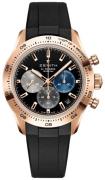 Zenith Herreur 18.3101.3600-21.R951 Chronomaster Sport Sort/Gummi