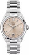 TAG Heuer Dameur WBN231A.BA0001 Carrera Date Rosa/Stål Ø36 mm