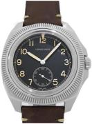 Longines Herreur L2.838.4.53.9 Pilot Majetek Box Edition Sort/Læder