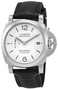 Panerai PAM01371 Luminor Hvid/Læder Ø40 mm