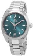 Omega Dameur 220.10.34.20.10.001 Seamaster Aqua Terra 150M Blå/Stål