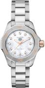 TAG Heuer Dameur WBP1450.BA0622 Aquaracer Professional Hvid/Stål