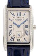 Longines Dameur L5.512.0.71.7 Dolcevita Sølvfarvet/Læder