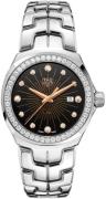 TAG Heuer Dameur WBC131G.BA0649 Link Sort/Stål Ø32 mm
