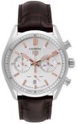 TAG Heuer Herreur CBN2013.FC6483 Carrera Hvid/Læder Ø42 mm