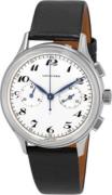 Longines Herreur L2.827.4.73.0 Heritage Sølvfarvet/Læder Ø40 mm