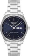 Longines Herreur L2.920.4.92.6 Master Blå/Stål Ø42 mm